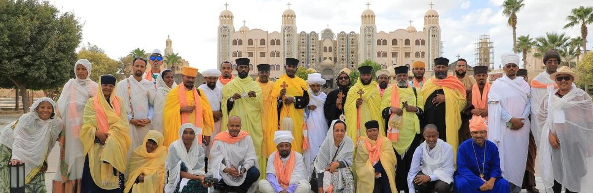 Church Fathers visiting Egypt Monasteries  